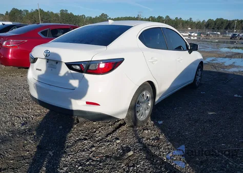 2019 Toyota Yaris L из США, поврежденный, VIN 3MYDLBYV8KY516623